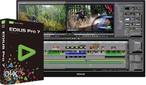 Edius 7 hd,4k & affter effect Video editing softwer.