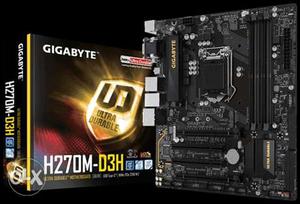Gigabyte H270M-D3H Motherboard With Box