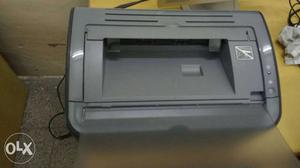 Gray Desktop Printer