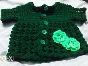 Homemade baby sweater