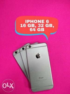 Iphone 6 All Storage Available  Gbs