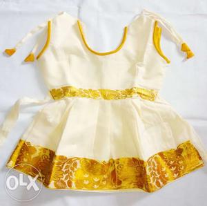 Kerala ethnic gown (unused) for baby girl