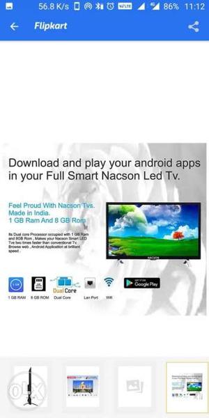 Nacson 40 inch full Android smart TV