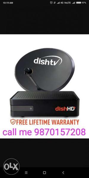New Dish TV connection available with lifetime