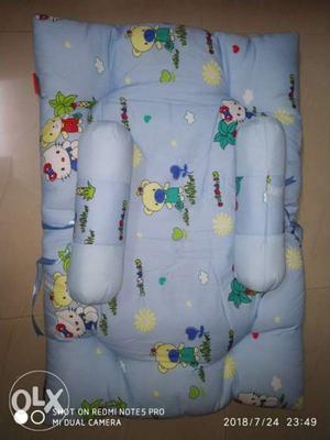 New brand baby infant soft cushion Bed with 2