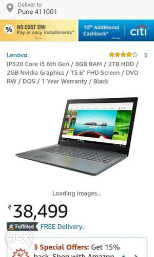 New laptop very good condition only 6th month use