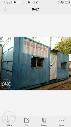 Office container with 1.5 AC