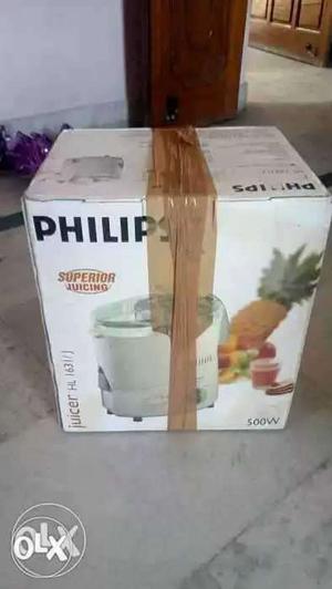 Philips juicer only, unused and new one.