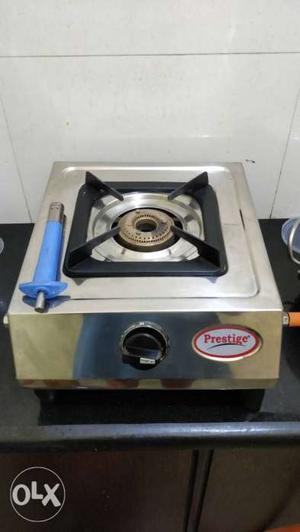 Prestige gas stove, 1 year old, single burner