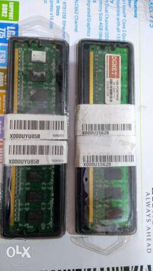 RAM for Desktop DDR2 1GB + 1GB