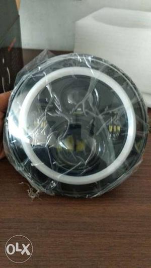 Royalenfield white led ring headlight New and