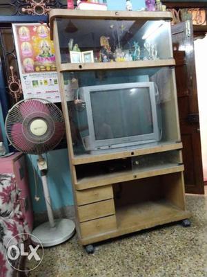 Sale - Fan, TV with showcase stand