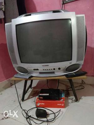 Samsung Thunder 21 inch tv with airtel set top