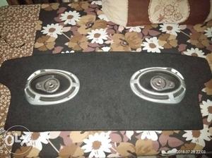 Santro Xing Black And Gray Sony Car Speaker with Board