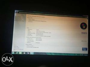 This is a new computer and very fast working.4gb