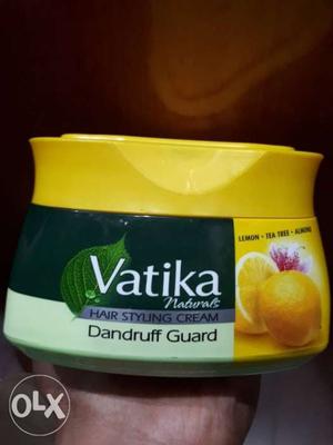 Vatika Hair Cream, Yellow And Green
