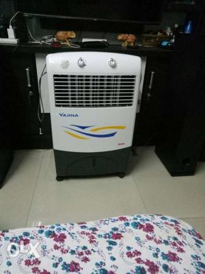 White And Black Varna Air Cooler