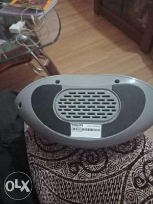 White And Gray Philips Portable Speaker
