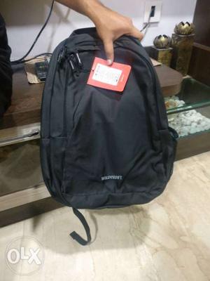 Wildcraft branded bag. black color. Mrp 