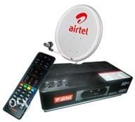 Airtel DTH dish & set up box with good condition