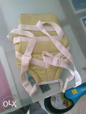 Baby's White And Green Carrier(hellobaby brand)