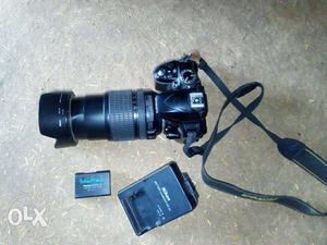 Black And Gray DSLR Camera