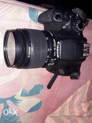 Black Canon EOS DSLR Camera canon d