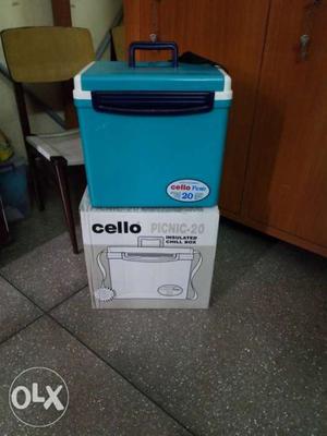 Blue And White Cello Ice Cooler