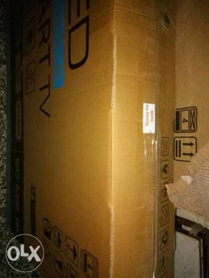 Brown LED TV Cardboard Box