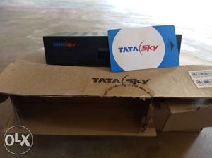 Brown Tata Sky Cardboard Box