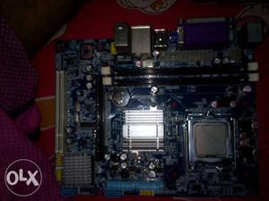 Motherboard and processor dual core.ddr2