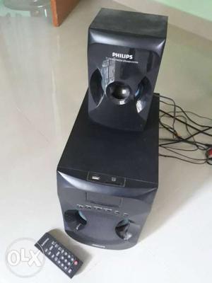 Philips 5.1 home theatre with 5 speakers
