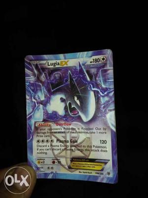 Pokemon Lugia EX Trading Card