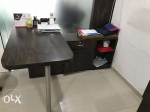 Reception Table With Side Drower
