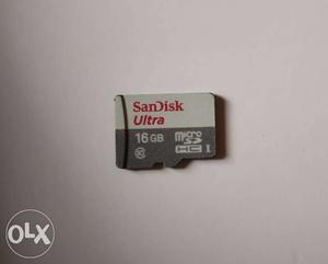 Sandisk Ultra memory chip. 16 gb varient with