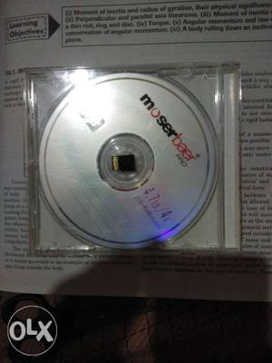 Silver Compact Disc