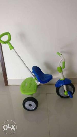 Two year old tricycle.