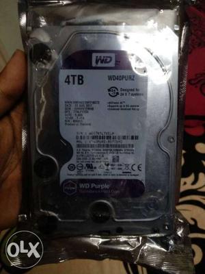 WD 4 TB Purple HDD unused URGENT SALE