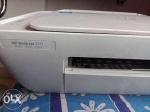 White HP Deskjet  Desktop Printer