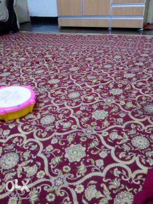 Woolen kashmiri carpet. foot.to be sold