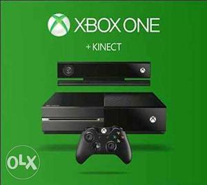 XBox One 500GB (like new) with 2 Controllers and Kinect