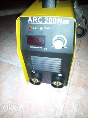 Yellow And Black Arc 200N Inverter welding machine new