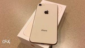 12 Days used Brand new scratch less i phone 8