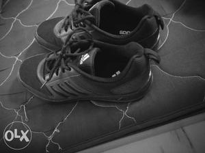 Adidas black shoes