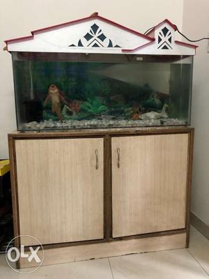 Aquarium 3ft long with Storage stand