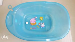 Baby's Blue Plastic Bather n Baby's Play Gym