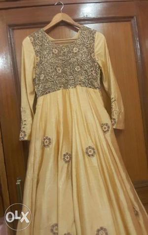 Designer Gown - Silk fabric, medium size dummy