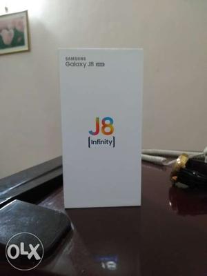 Galaxy J8 infinity, brand new 2 days old with all