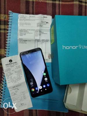 Honor 9 lite under warranty with all acc...3gb