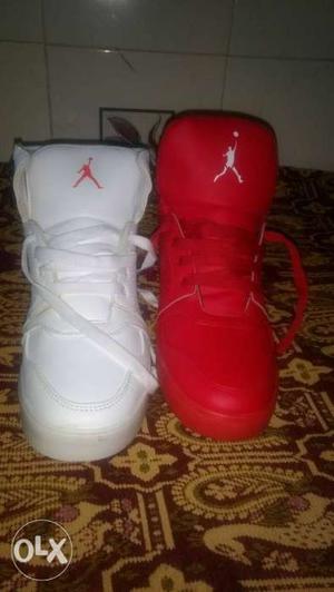 Jordan shoes both for  size 9